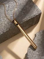 Crave Vesper 2: Vibrator-Halskette, 24 kt vergoldet