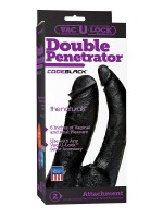 Vac-U-Lock Double Penetrator: Dildo, schwarz