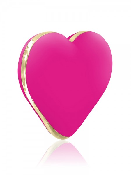 Rianne S Heart Vibe: Aufliegevibrator, pink/gold