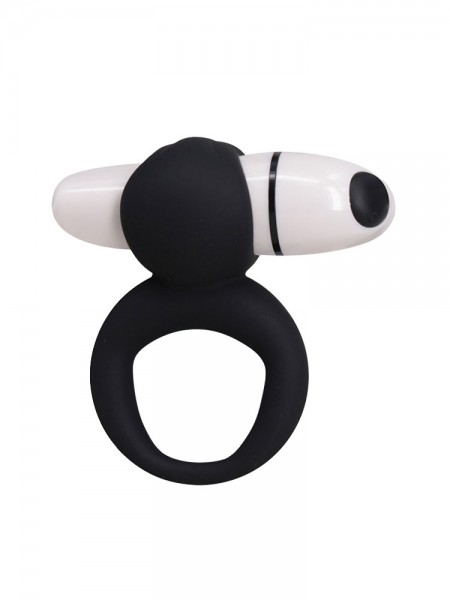 PlayCandi Ring Pop: Vibro-Penisring, schwarz