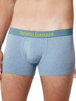 Bruno Banani Denim Fun: Short 2er Pack, jeansblau//hellblau melange