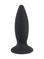 Black Velvets Recharge Plug S: Vibro-Analplug, schwarz