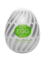 Tenga Egg Easy Beat Brush: Einmal-Masturbator, weiß