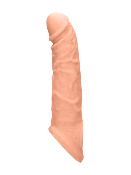 Realrock Penis Extender with Rings: Penishülle 21cm, haut