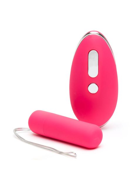 Happy Rabbit Remote Control Knicker Vibe Plus Size: Vibro-Bullet-Panty, pink