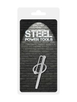 Steel Power Tools Long Princess Wand: Dilator mit Penisring (28mm)