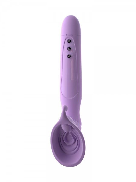 Vibrating Roto Suck-Her: Vibro-Vaginasauger, lila