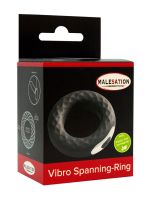 Malesation Vibro Spanning: Vibro-Penisring, schwarz