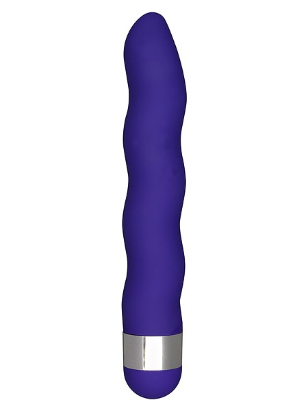 Funky Wave Vibrette: Vibrator, dark purple