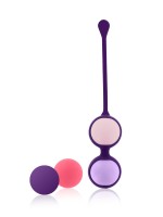 Rianne S Pussy Playballs: Liebeskugeln und Toybag, lila/pink