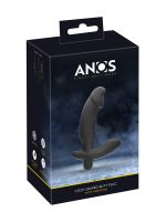 ANOS Cock Shaped Butt Plug: Vibro-Plug, schwarz