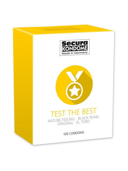 Secura Test the Best: Kondome, 100er Pack