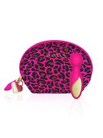 Rianne S Essentials Lovely Leopard: Mini-Wandvibrator, pink