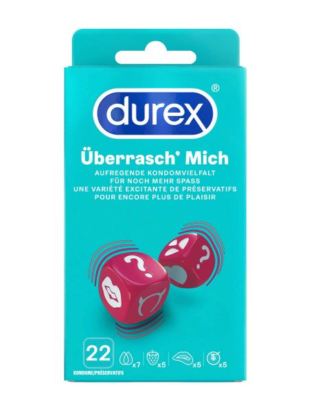 Durex Überrasch Mich: Kondome 22er Pack