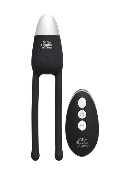 Fifty Shades of Grey Relentless Vibrations Couple Vibes: Paarvibrator, schwarz