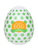Tenga Egg Easy Beat Stud: Einmal-Masturbator, weiß