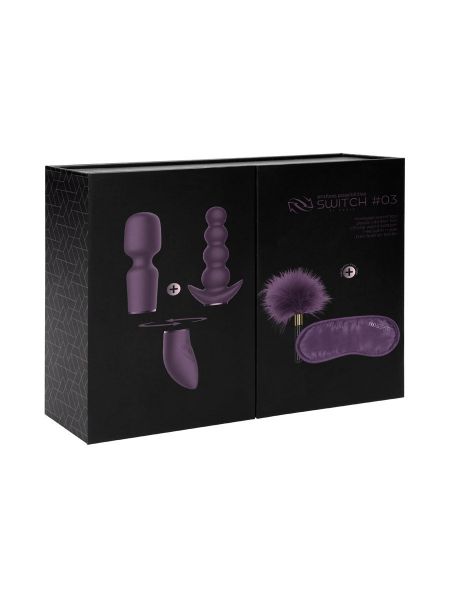 Switch #03 Pleasure Kit: Vibrator-Set, lila
