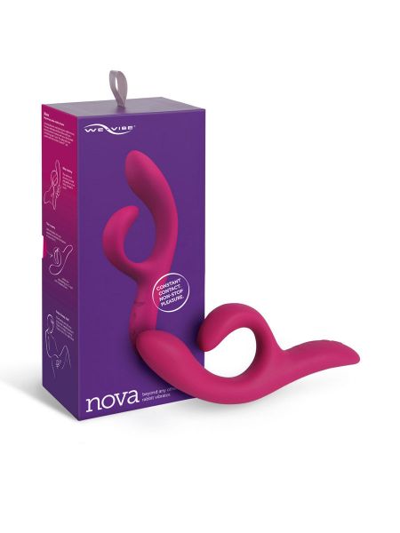 WeVibe Nova Rabbit Vibrator: Bunnyvibrator, pink