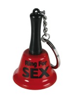 Schlüsselanhänger Tischglocke: Ring for Sex