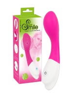 Sweet Smile G-Spot Vibe: G-Punkt-Vibrator, pink/weiß