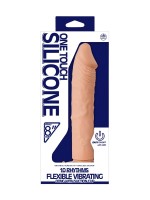 One Touch Silicone 8'': Vibrator, haut