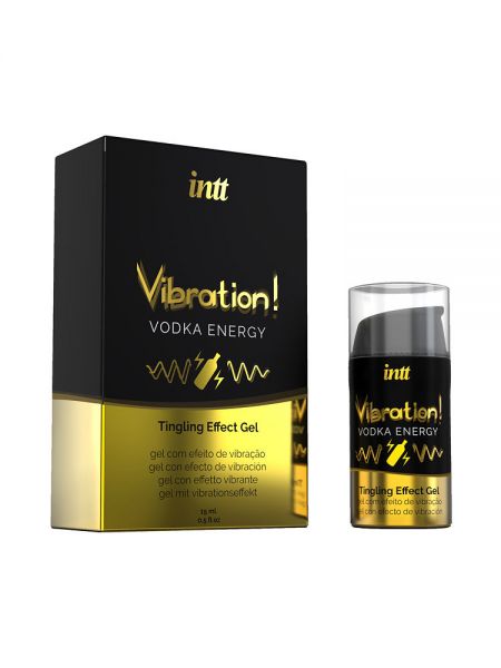 intt Liquid Vibration Vodka: Intimgel (15 ml)