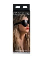 TABOOM Intense Dark Blindfolder: Kunstleder-Augenbinde, schwarz