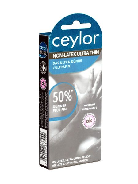 Ceylor Non Latex Ultra Thin: Kondome 6er-Pack