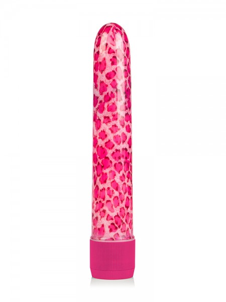 Pink Leopard Massager: Vibrator, pink