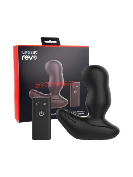 Nexus Revo Extreme: Rotierender Prostata-Vibrator, schwarz