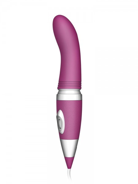 Body Wand Plus Power Plug-In Curve: Vibrator, pink