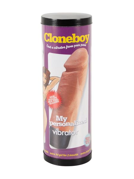 Cloneboy Vibrator: Penis-Abdruck-Set mit Vibrator, hautfarben hell