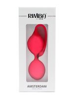 Amsterdam Kegel Ball Duo: Doppel-Liebeskugel (84 g), pink