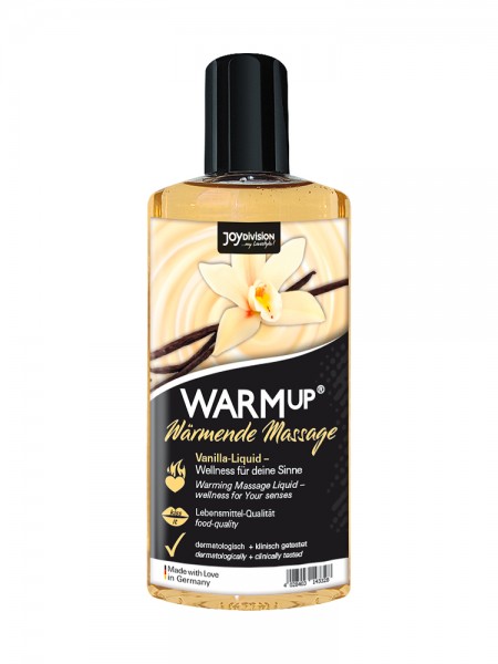 WARMup Massageöl: Vanille (150ml)