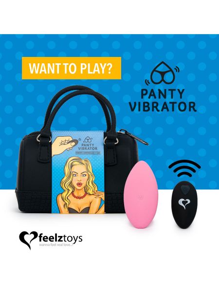 FeelzToys Panty Vibe Remote Control: Panty-Vibe, pink