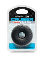 Perfect Fit SilaSkin Cruiser Ring: Penisring, schwarz