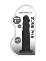 Realrock Dong without Testicles: Dildo, schwarz