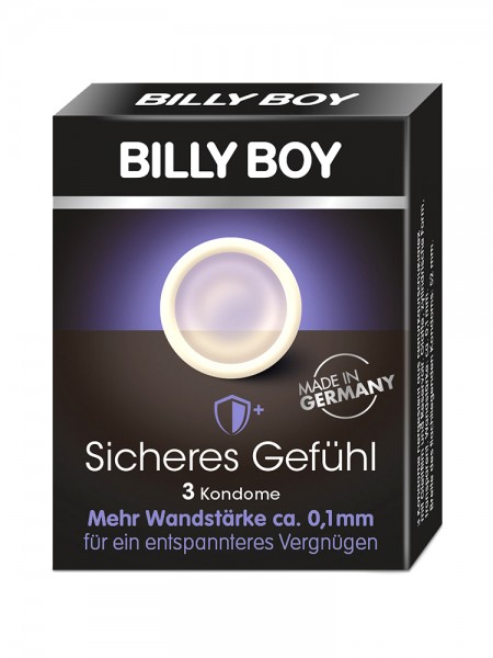 Billy Boy Sicheres Gefühl: Kondome, 3er Pack