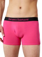 Bruno Banani Flowing: Short 2er Pack, pink//schwarz
