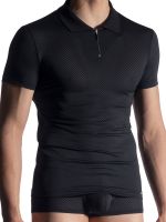 MANSTORE M913: Polo Shirt, schwarz
