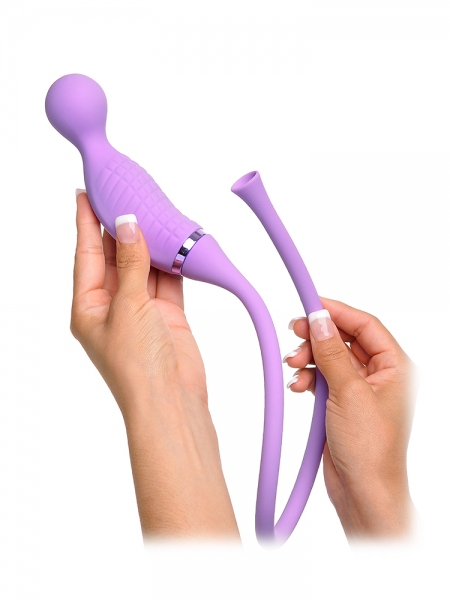 Ultimate Climax-Her: Klitoris-/Nippelsauger und -Vibrator, lila