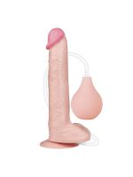 LOVE TOY Squirt Extreme 11“: Ejakulierender Dildo, haut