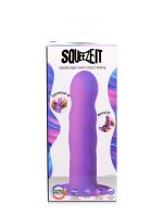 Squeeze-It Squeezable Wavy: Dildo, lila