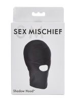 Sex & Mischief Shadow Hood: Kopfmaske, schwarz