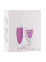 7 Speed Silicone Love Egg: Vibro-Ei, lila