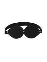 TABOOM Infinity Blindfolder: Kunstleder-Augenbinde, schwarz