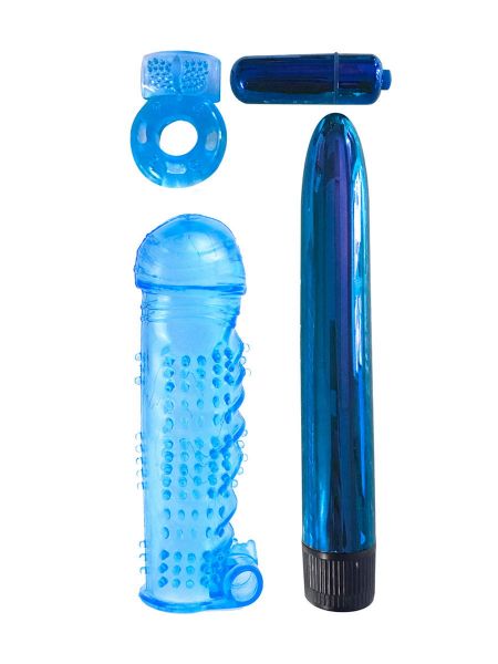Classix Ultimate Pleasure Couple’s Kit: Sextoy Set, blau