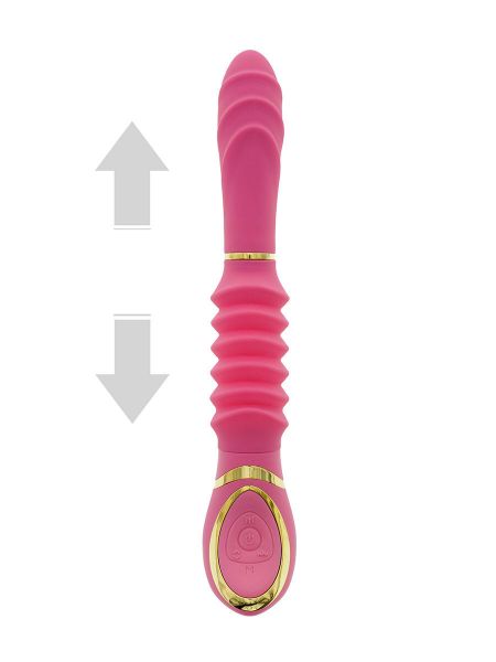 MiaMaxx MiaPasione Thruster: Stoßender Vibrator, pink