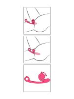 Snail Vibe Curve: Spezialvibrator, pink