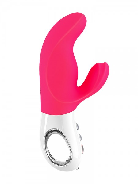 Fun Factory Miss Bi: Bunny-/G-Punkt-Vibrator, pink/weiß